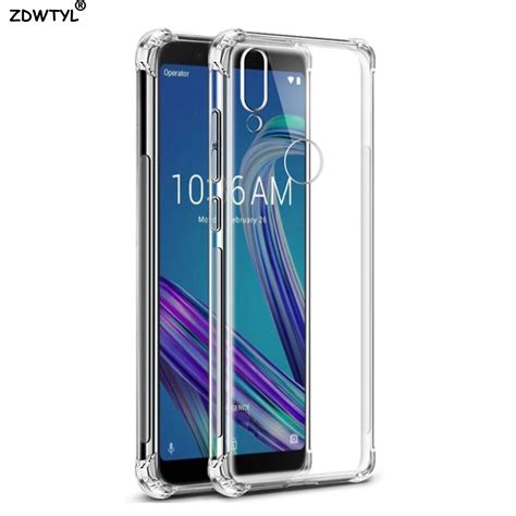 Asus Zenfone Max Pro M2 ZB631KL ZB633KL Case Soft Transparent TPU Cover