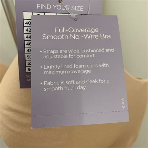 Catherines Intimates Sleepwear New Plus Size Full Coverage Smooth No Wire Bra Nude Poshmark