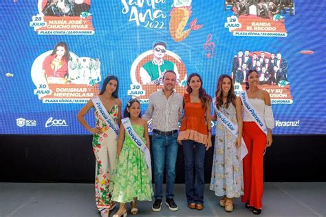 Presenta Alcalde Jm Un Nue El Programa De Las Fiestas De Santa Ana