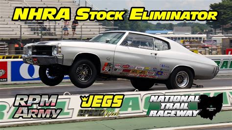 NHRA Stock Eliminator Drag Racing JEGS SPEEDWeek National Trail Raceway