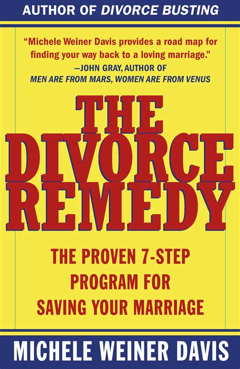 The Divorce Remedy Book By Michele Weiner Davis Official Publisher