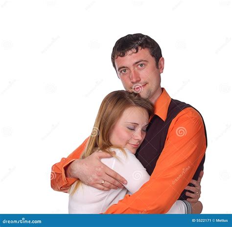 Happy couple hugging stock image. Image of woman, smile - 5522171