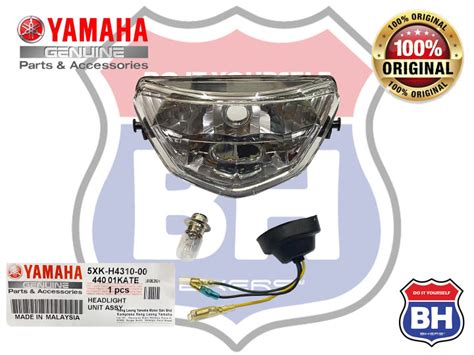 Yamaha Y Y Z Y Zr Zr Head Lamp Assy Lampu Depan Original