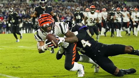 Ja'Marr Chase Third Down Catch | Bengals Week 5 Highlights vs Baltimore ...