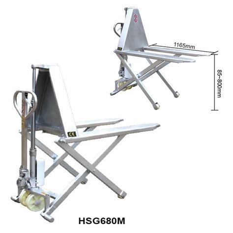 Stainless Steel High Lift Scissor Truck Hsg Series I Lift Equipment