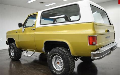 1976 Chevy K5 Blazer No Reserve Classic Chevrolet Blazer 1976 For Sale