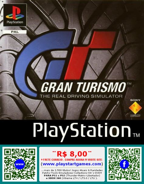 Jogo GT Gran Turismo The Real Driving Simulator Para PlayStation PSX