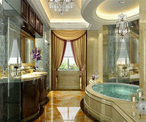 Luxury Modern Bathrooms Designs Decoration Ideas New Home Designs