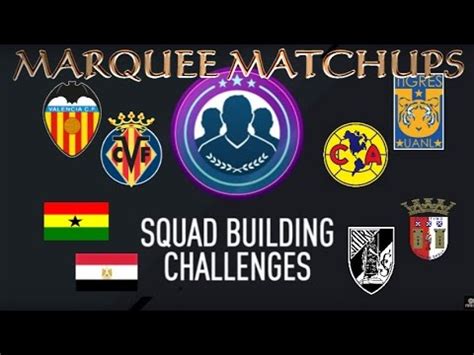 MARQUEE MATCHUPS SBC Villareal V Valencia Very Cheap Very Easy Fifa