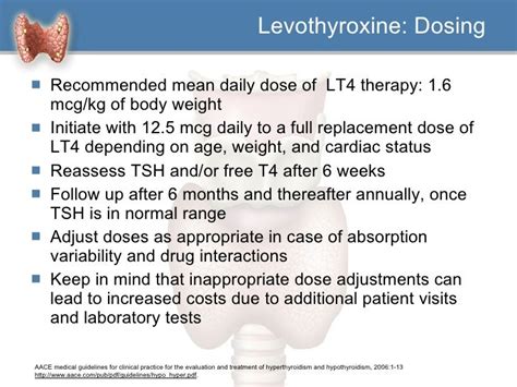 Average Dose Synthroid Hypothyroidism