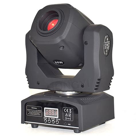 60W Mini Led Dmx Gobo Moving Head Spot Light For Club Dj Stage Lighting