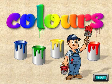 Esl English Powerpoint Colours