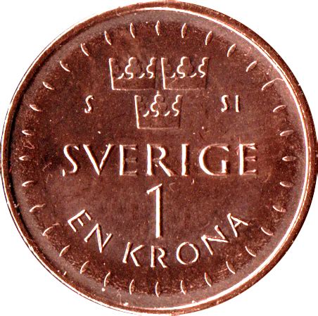 Krona Carl Xvi Gustaf Sweden Numista