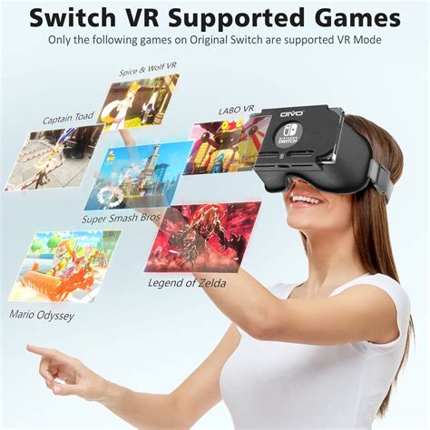 Nintendo Switch VR Headset with Adjustable HD Lenses Nepal | Ubuy