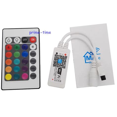 Magic Home Wifi LED RGB RGBW Controler DC12V MIni Wifi 24 IR Key