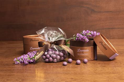 Drágeas de Lavanda são lançamento da Prawer Chocolates para o Dia das