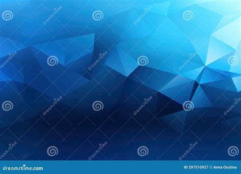 Abstract Blue Geometric Background, Presentation Design Stock ...