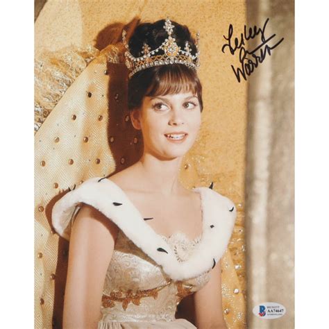 Lesley Ann Warren Signed Cinderella 8x10 Photo Beckett Pristine