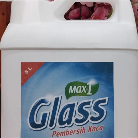 Max 1 Glass Pembersih Kaca Kemasan 5L