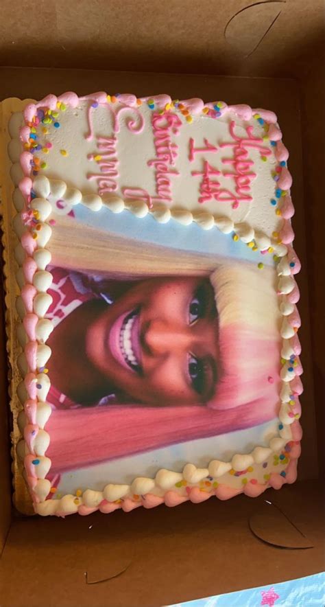 Nicki Minaj birthday cake!! | Girly birthday party, Creative birthday ...