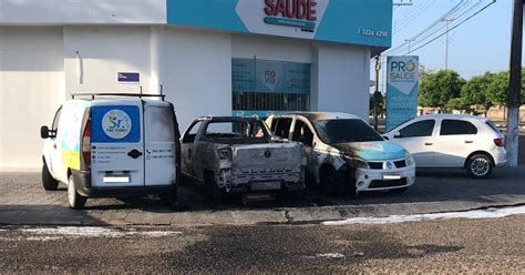 Criminosos Incendeiam Carros De Empresa Coquetel Molotov Em Boa