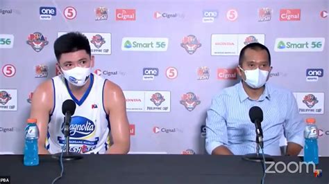 Pba Th Season Philcup Post Game Interview Oct Magnolia Wins Semis