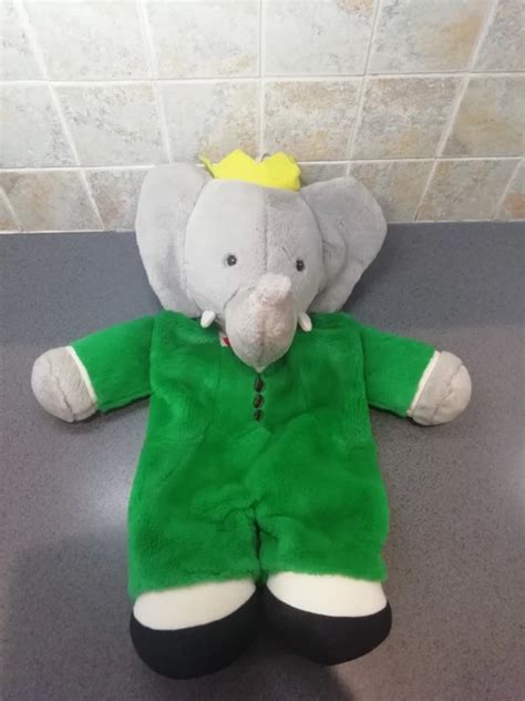 VINTAGE BABAR HOT Water Bottle Cover Pyjama PJ Case 1991 Golden Bear 20