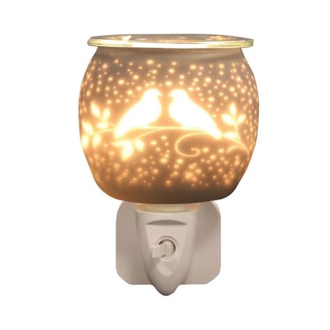 Aroma Doves White Satin Plug In Wax Melt Warmer Ar1666 Candle Emporium