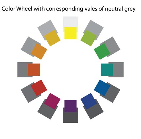 Grey Color Wheel