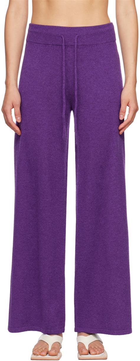 Lisa Yang Purple Sofi Lounge Pants In Dv Deep Violet ModeSens