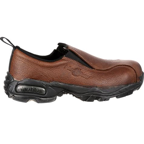 Nautilus Steel Toe Static Dissipative Slip On Work Shoe N