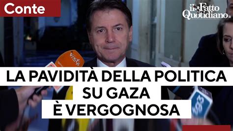 Conte La pavidità della politica sulla strage che si sta consumando a