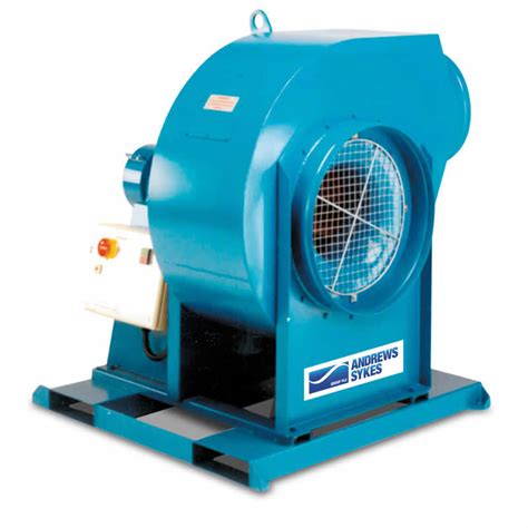 Ventilador centrífugo FV series Andrew Sykes extractor de