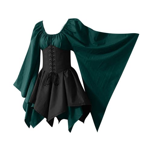 Biztdjrk Traditional Irish Dress For Women Medieval Renaissance Dresses