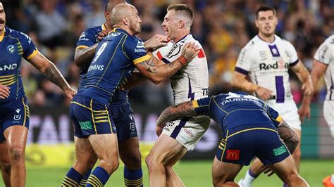 NRL 2023 Melbourne Storm V Parramatta Eels Cameron Munster Injury