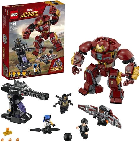 LEGO Marvel Avengers The Hulkbuster Smash-Up, Multi-Colour, 76104 price ...