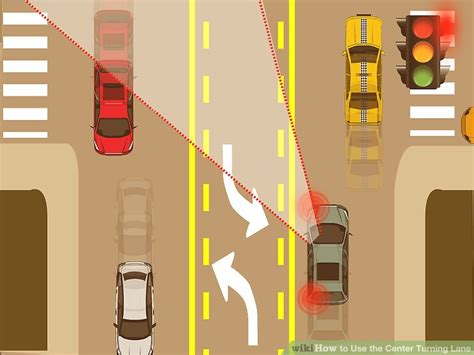 4 Ways to Use the Center Turning Lane - wikiHow