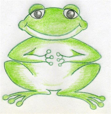 Frog Pencil Sketch At PaintingValley Explore Collection Of Frog