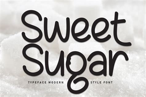 Sweet Sugar Font By William Jhordy · Creative Fabrica