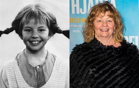 Así está ahora Inger Nilsson la protagonista de Pippi Calzaslargas