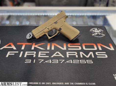 ARMSLIST For Sale Glock 43X MOS 9mm In FDE