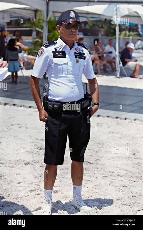 Thailand Tourist Police Officer Specifically Assigned To Tourist