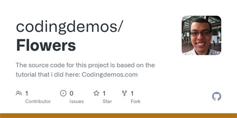 GitHub - codingdemos/Flowers: The source code for this project is based ...
