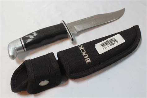 Buck 119 Fixed Blade Knife And Sheath | Property Room