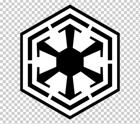 Sith Logo Symbol Decal Jedi Png Clipart Angle Area Black And White