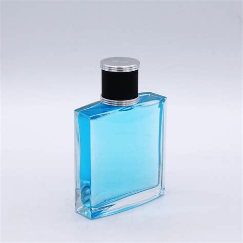 Manufacturer Ml Clear Square Glass Cosmetic Container Luxury Perfume