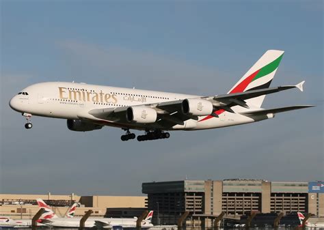 Emirates A380 4K Wallpaper