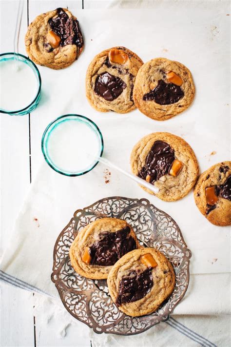 Chewy Chocolate Caramel Cookies Recipe