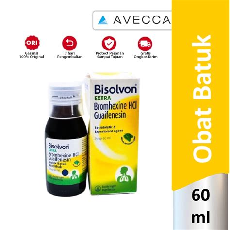 Jual Bisolvon Extra Rasa Pepermint Ml Obat Batuk Batuk Berdahak