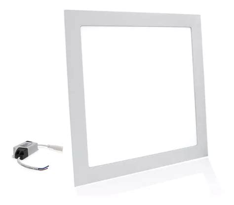 Panel LED Cuadrado Para Empotrar En Techo 18w 6500k Economax 110V 220V